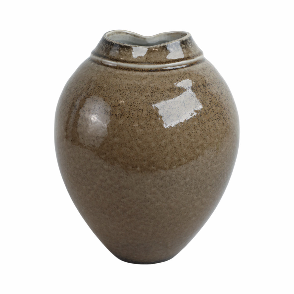 Broganford Brown Vase — 11″