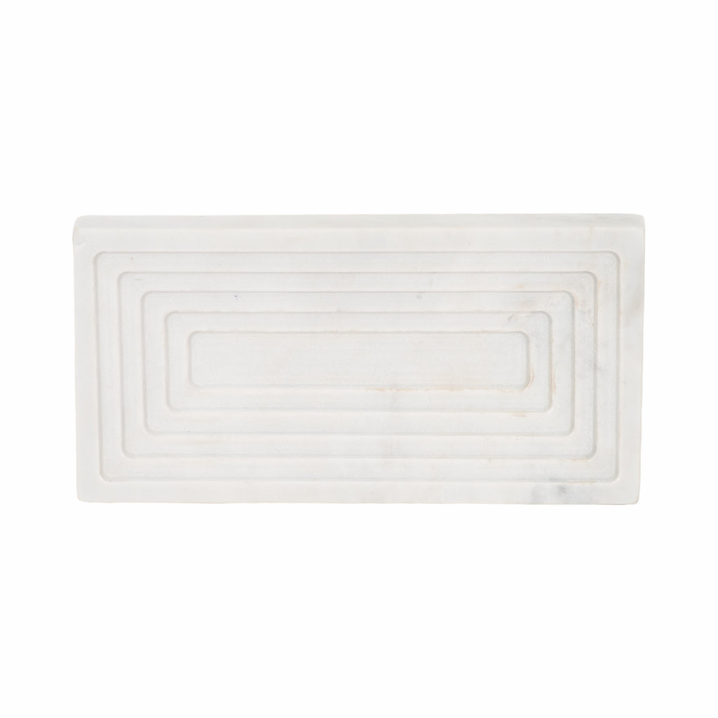 Morganview White Tray — 1″