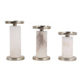 Fallondale Set of 3 White Candle Holder — 7″
