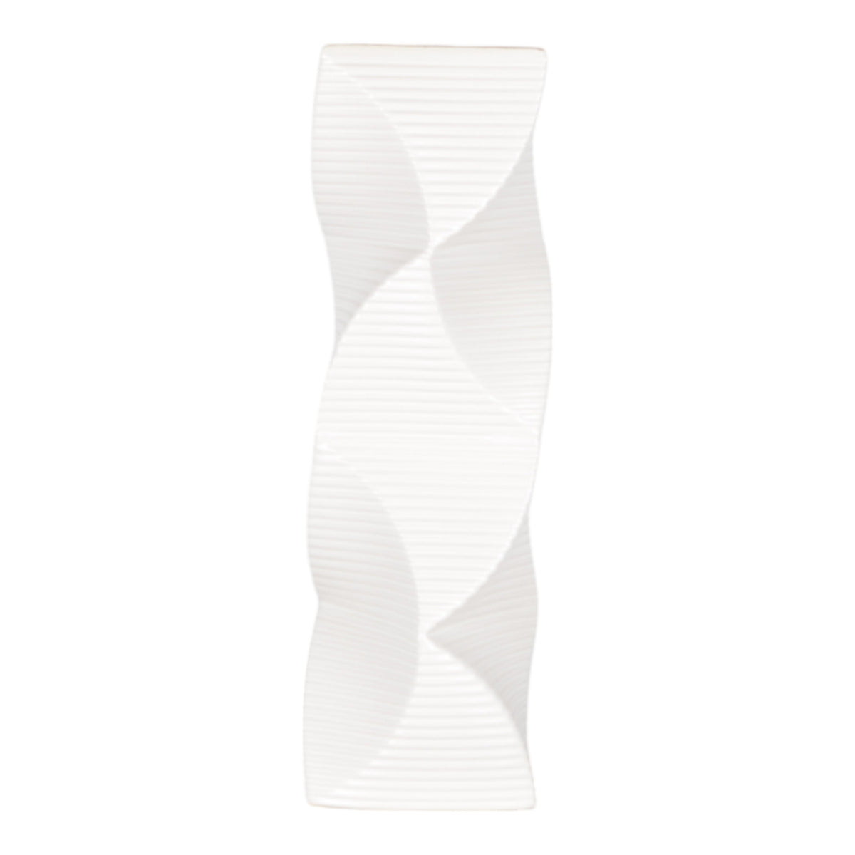 Caseyway White Vase — 16″