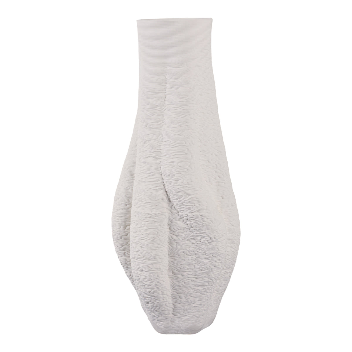 Hadfieldrose Ivory Vase — 16″