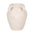 Skyelake White Vase — 10″