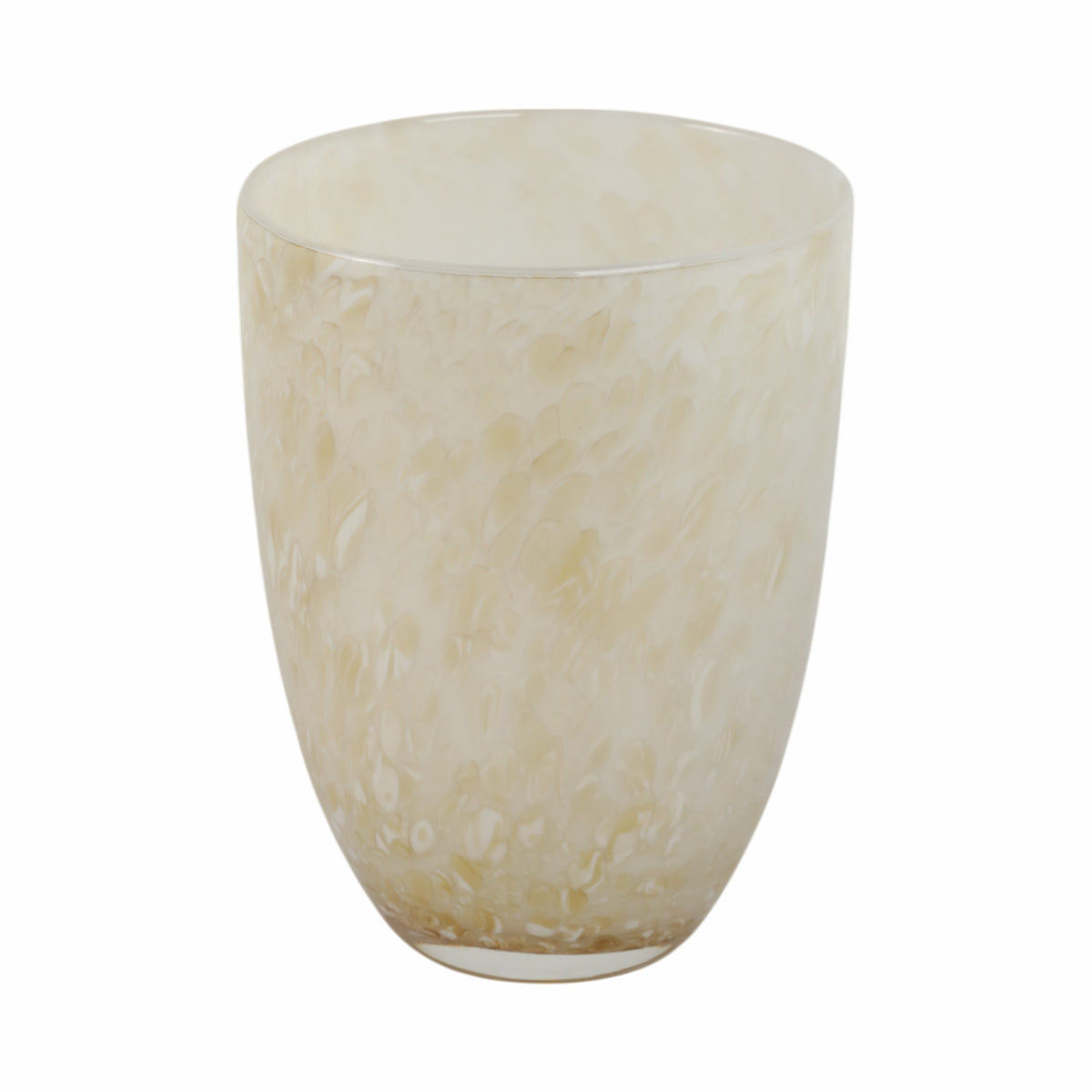 Gortonmoor Ivory Glass Vase — 9″