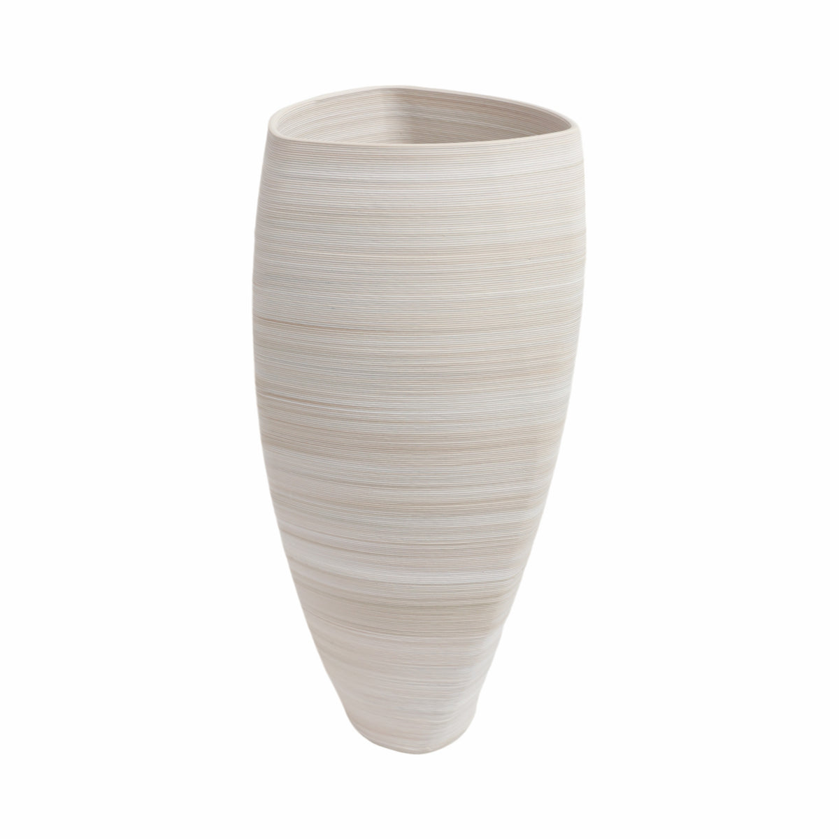 Ridleylake Tan Vase — 14″
