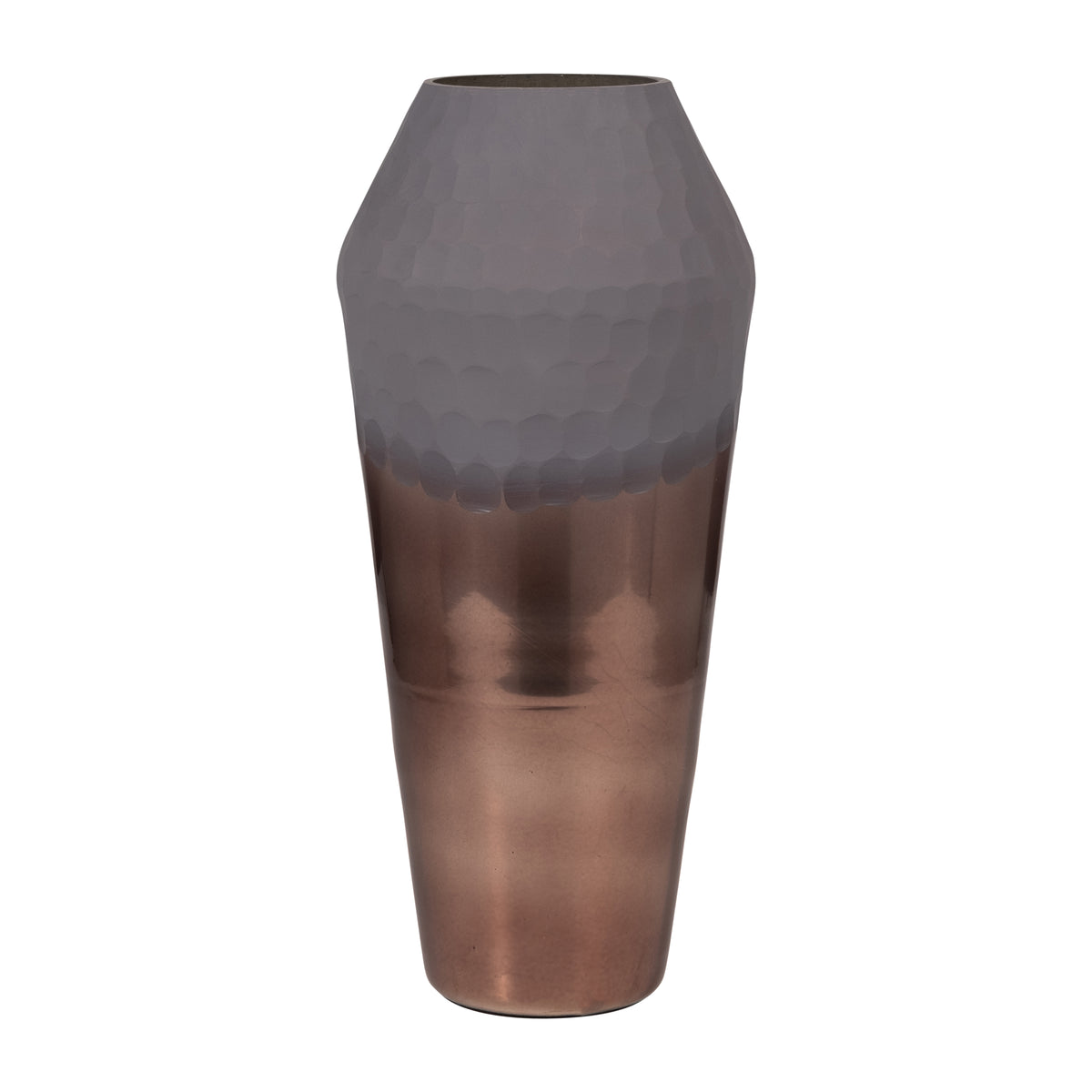 Daytonshaw Bronze Glass Vase — 17″