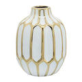 Calvinham White Vase — 8″