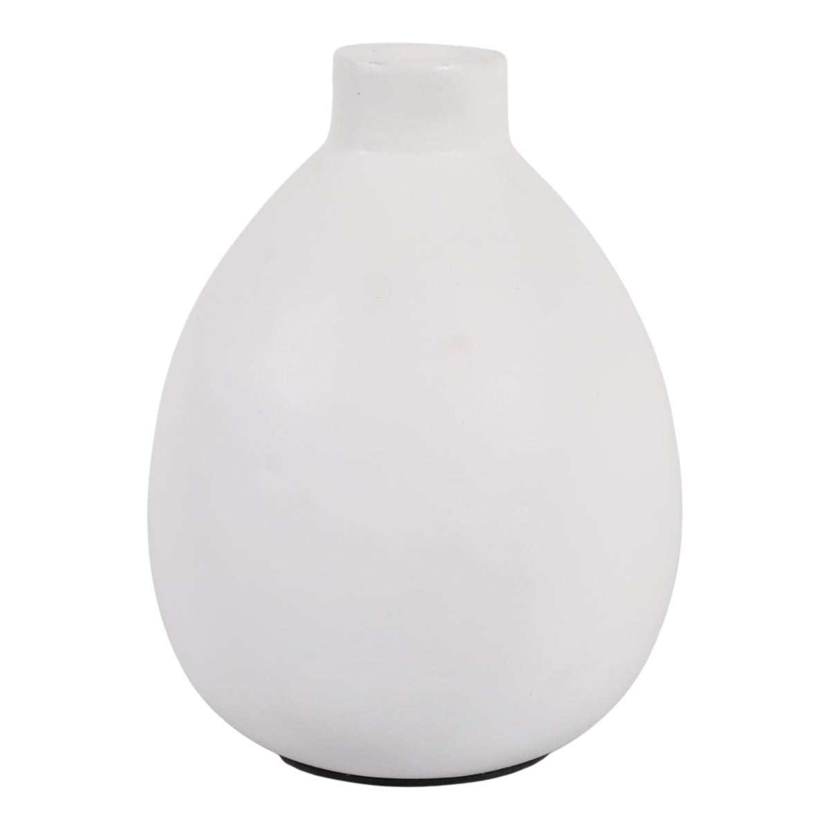 Duttonside White Vase — 10″