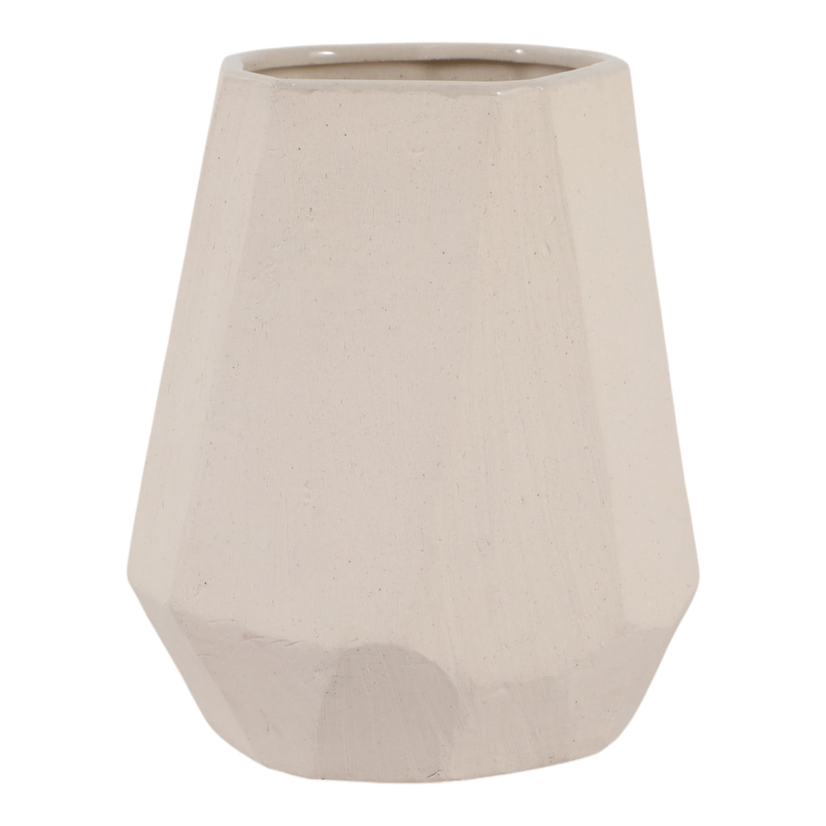Enochwick White Vase — 9″