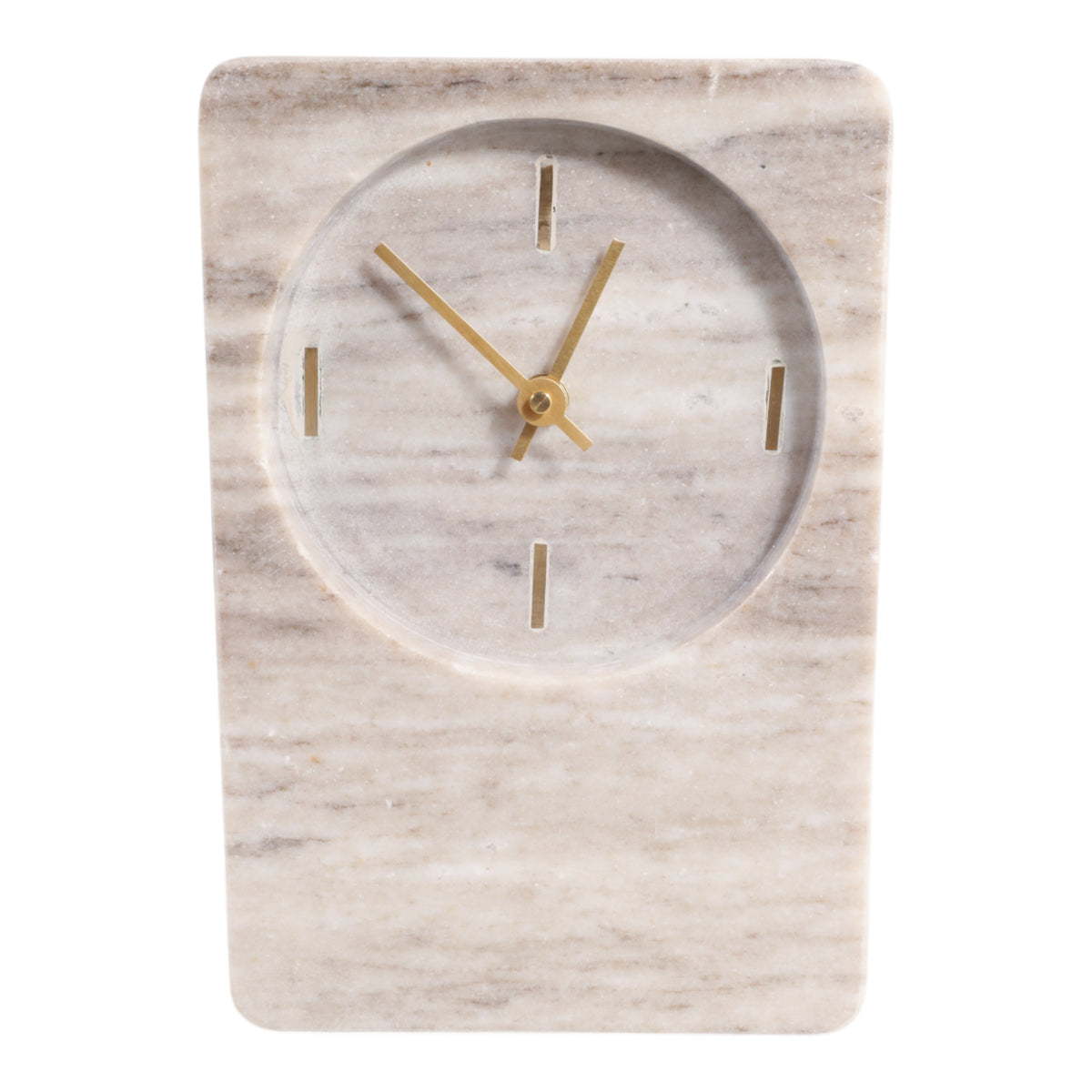 Glennrose Tan Clock — 9″