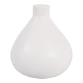 Duttonside White Vase — 9″