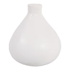 Duttonside White Vase — 9″