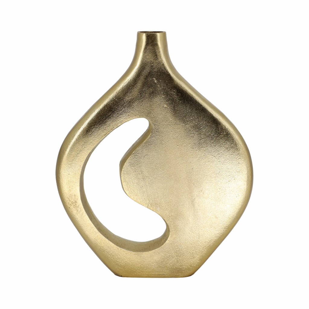Edgarham Gold Vase — 17″