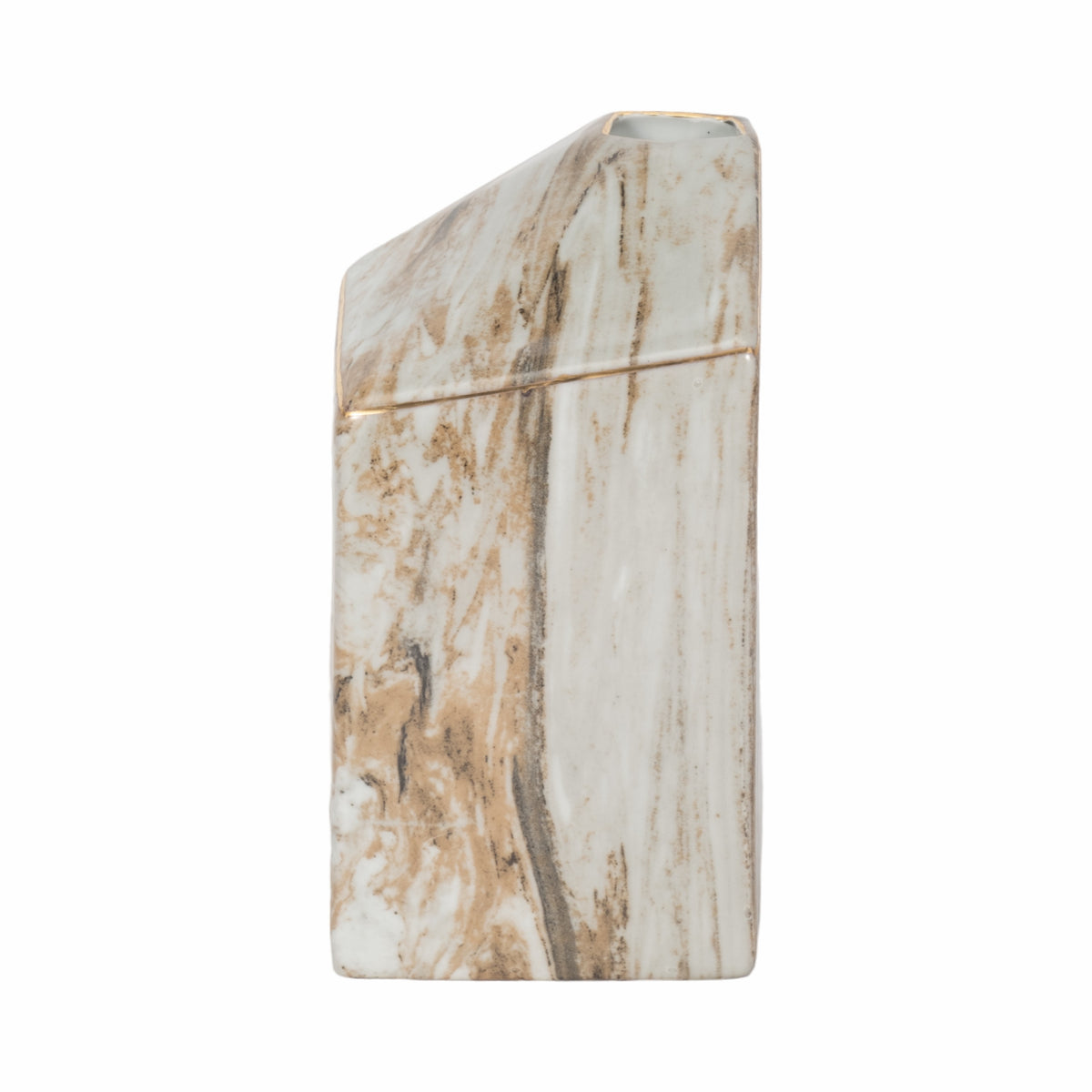 Boltonshaw Gray Vase — 9″