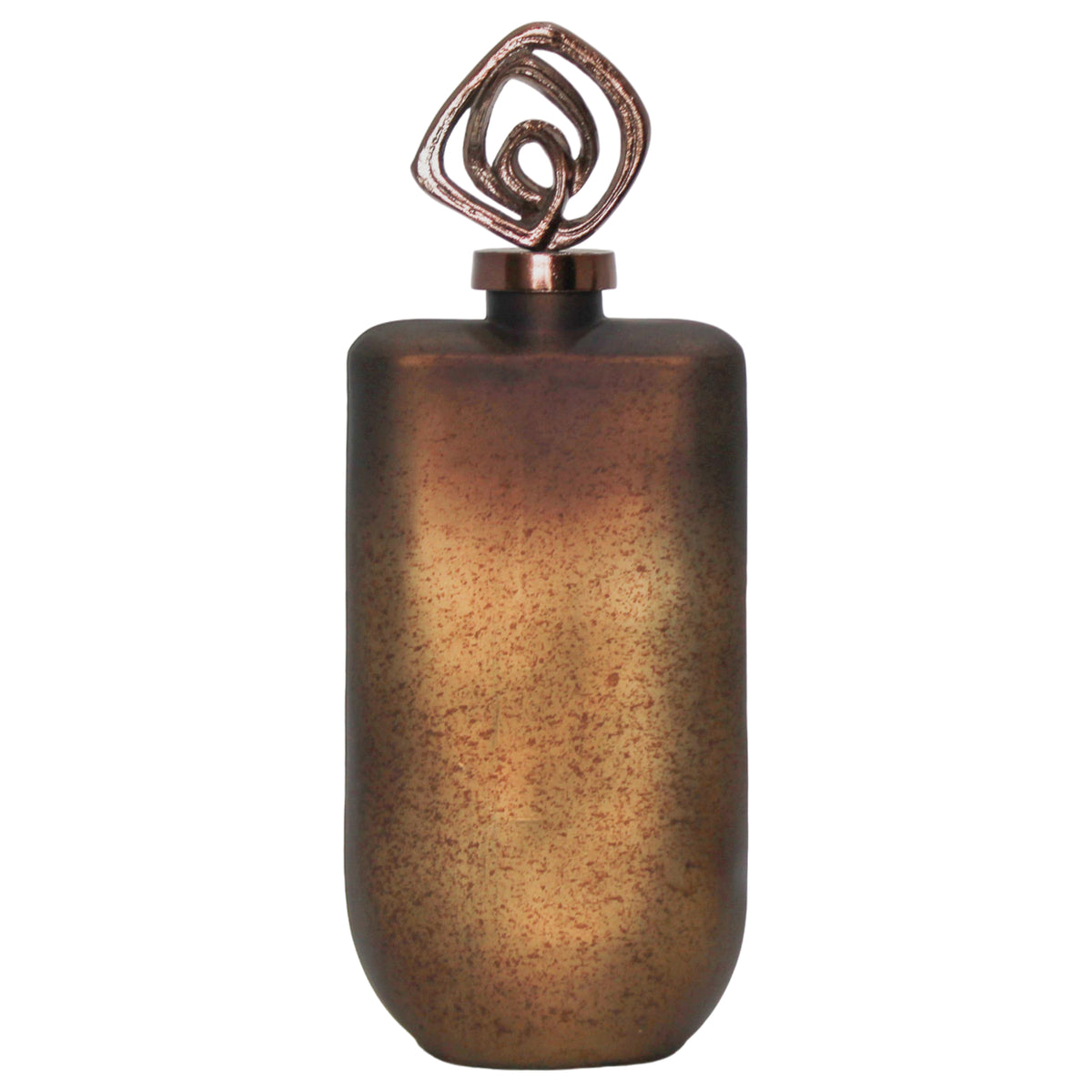 Finleygrove Bronze Glass Vase — 17″