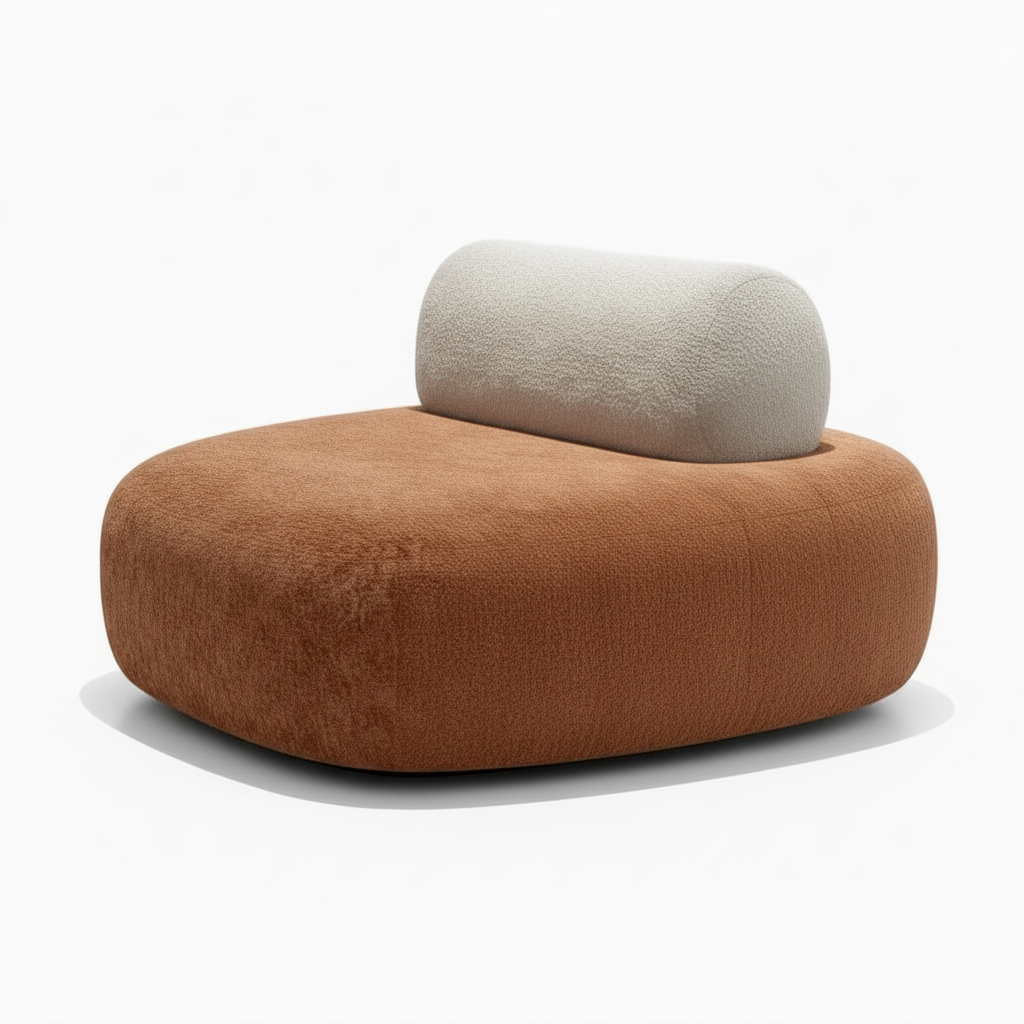 Lacour Sectional Chaise — left 45° view