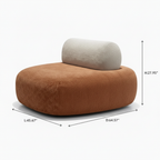 Lacour Sectional Chaise — dimensions
