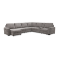 Luscarne Fabric Sectional — front view