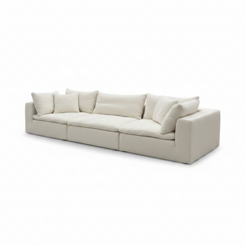 Marceaux Sectional左侧45度白底