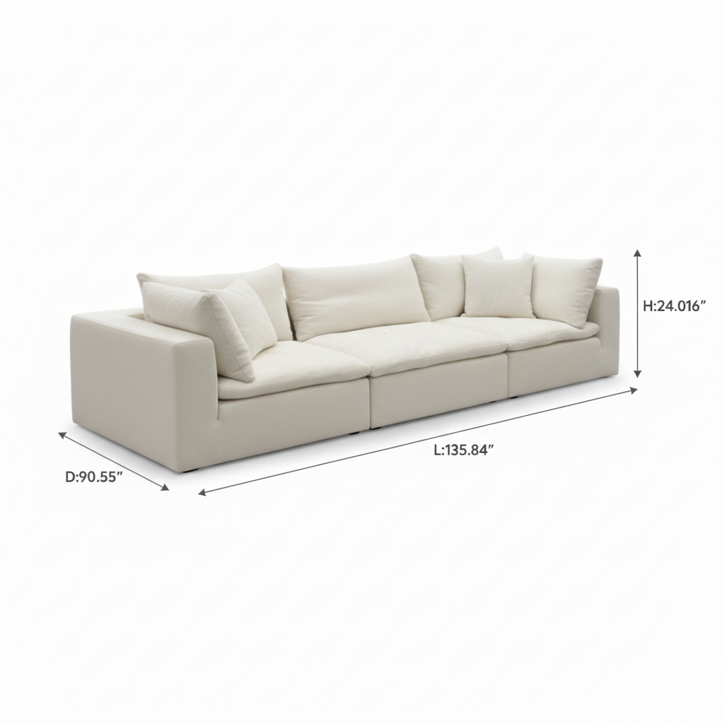 Marceaux Sectional — dimensions