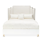Palm Gate Bed — Cloud White — representative bed size — official view