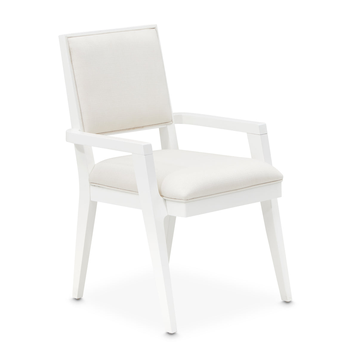 Palm Gate Arm Chair — Cloud White — official view