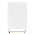 Palm Gate Nightstand — Cloud White — official view