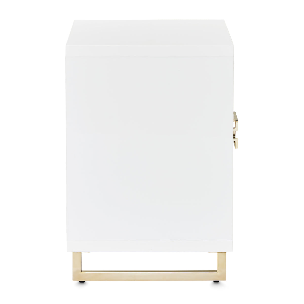 Palm Gate Nightstand — Cloud White — official view