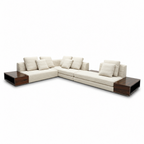 Novaris Wood Sectional — side view