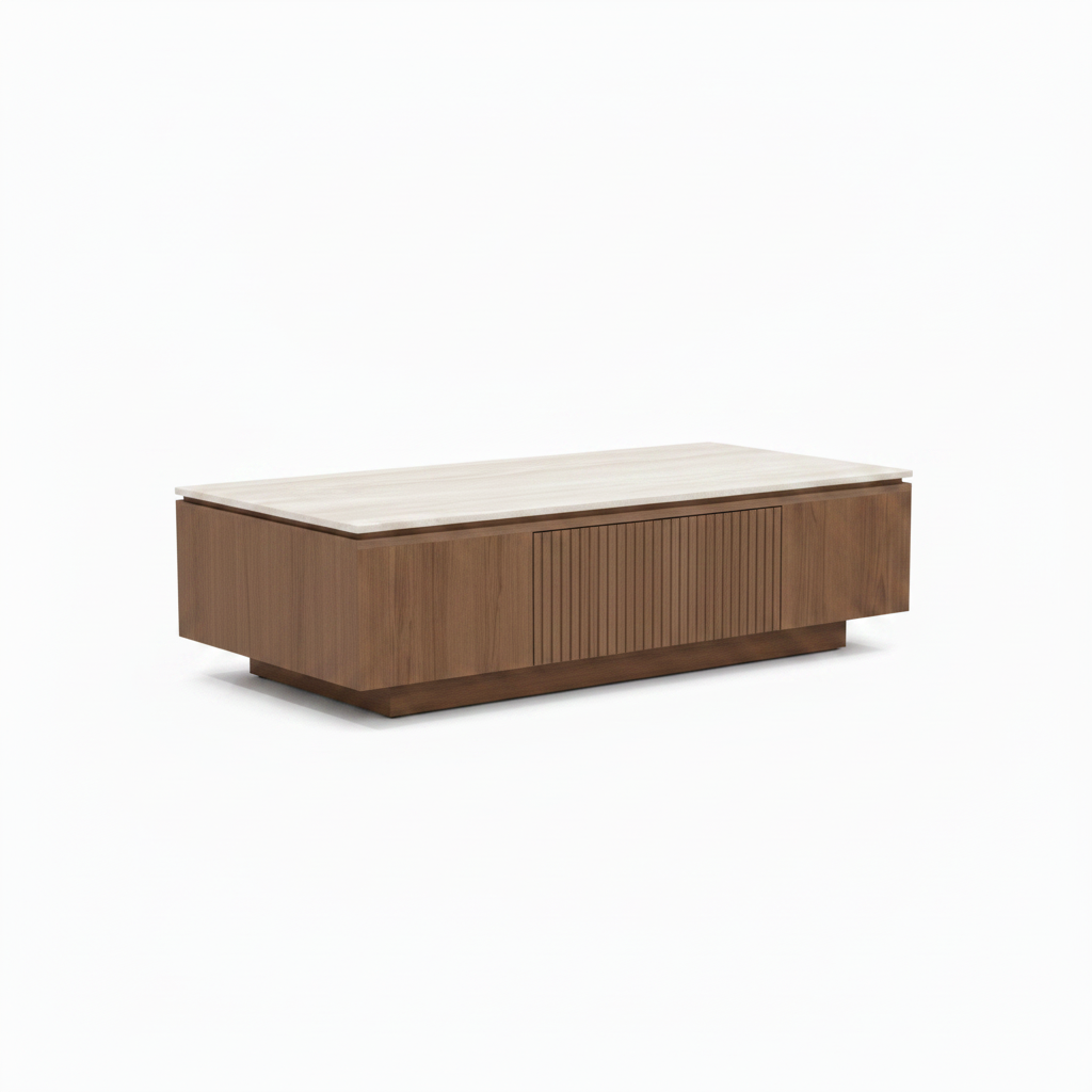 Perravelle Coffee Table left-near right-far 45 degree view