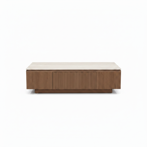 Perravelle Coffee Table straight front view on a white background