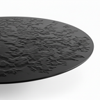 Valdessa Coffee Table black textured tabletop edge detail