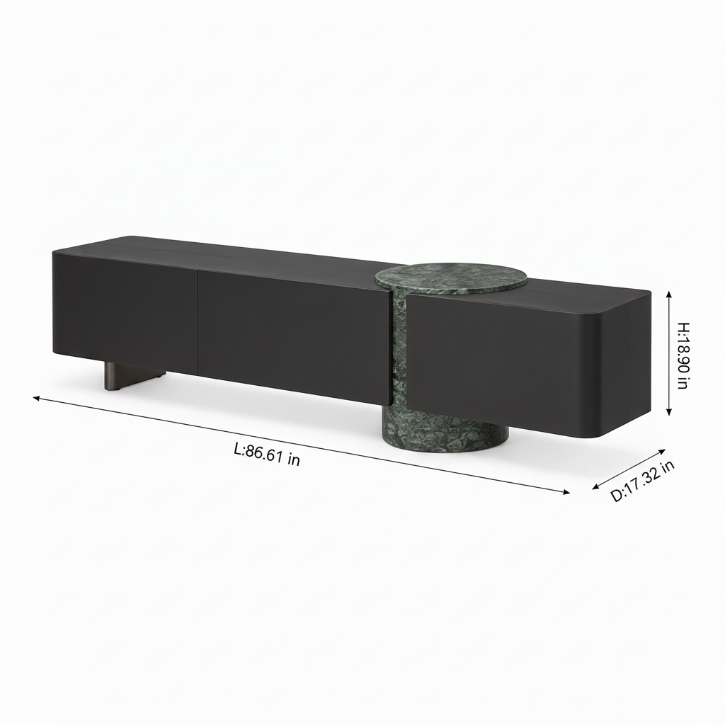 Valenne TV Stand — dimensions