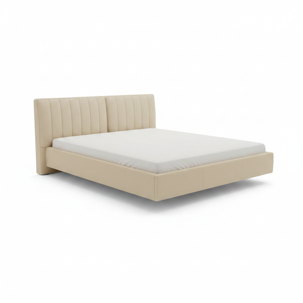 Waverly Bed overall product view showing the complete bed frame on a white background