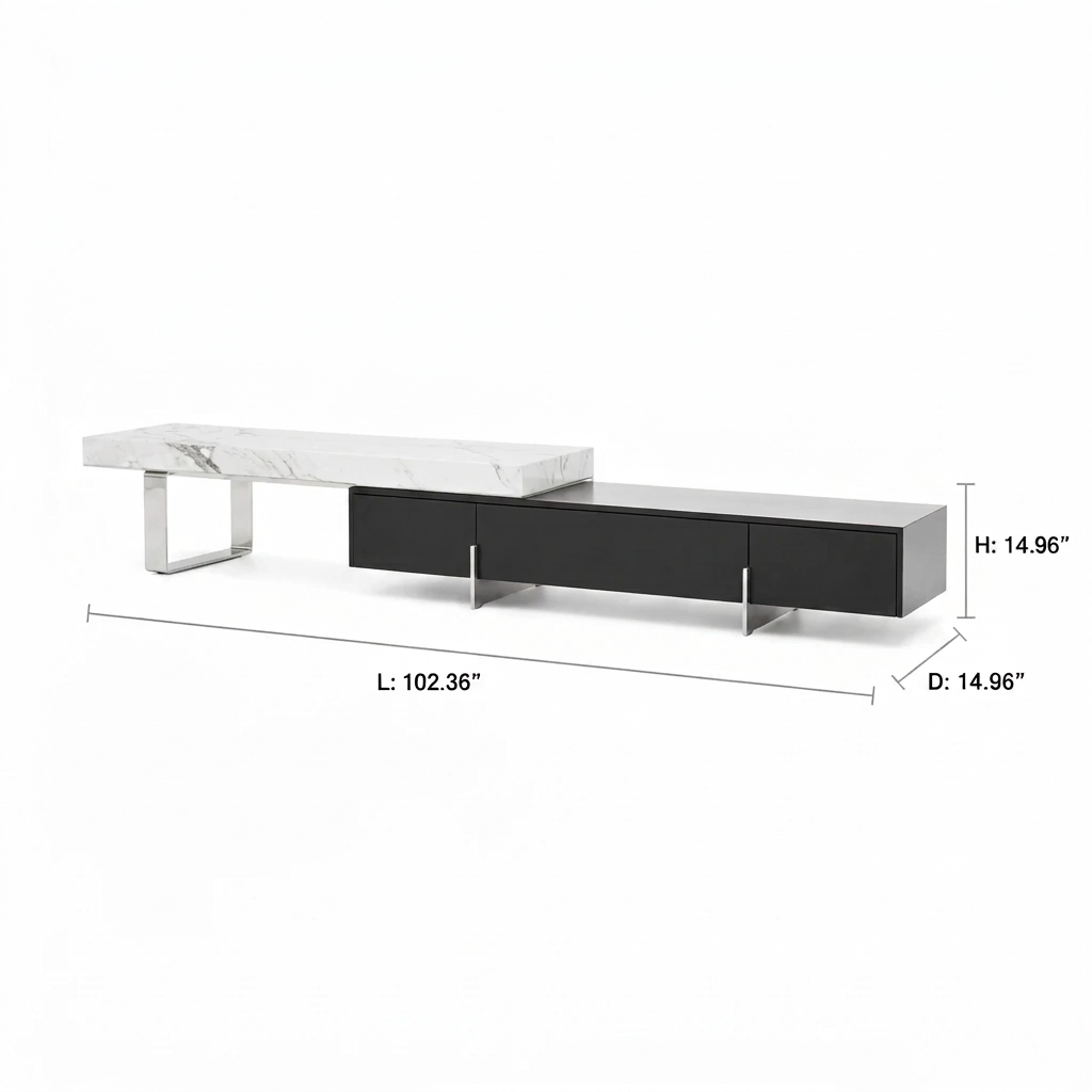 Adair TV Stand — dimensions