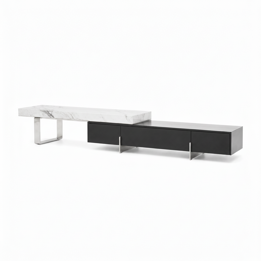 Adair TV Stand 右前方白底图生成中