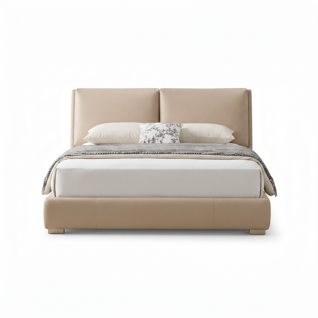 Alcott Bed straight-on front view on a white background