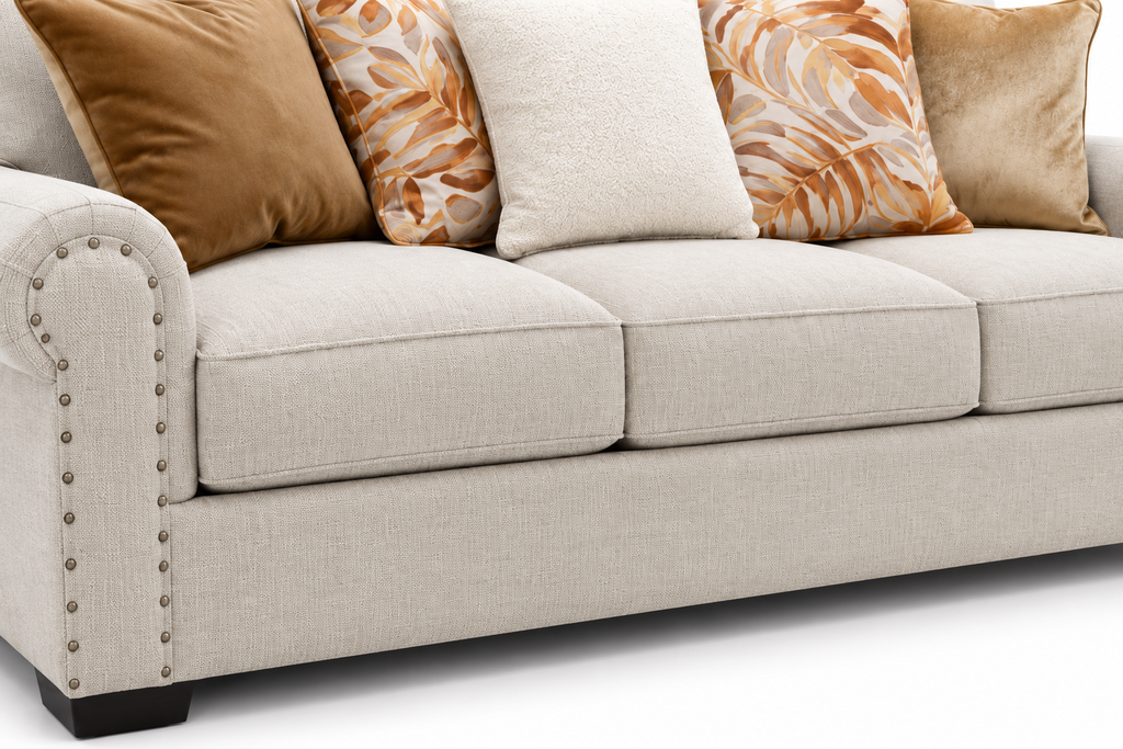 Aldwick Linen Sofa — studio view 3