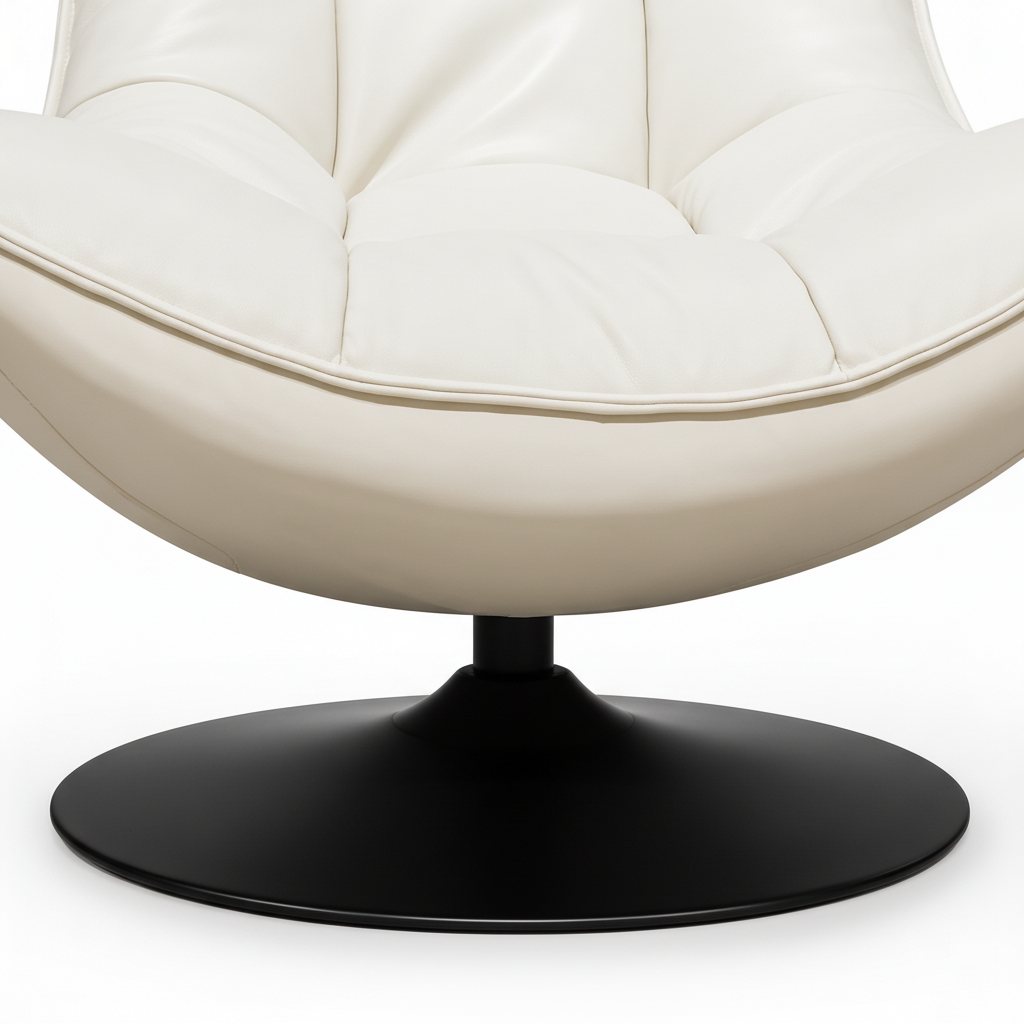 Alverique Accent Chair 黑色底座细节预览