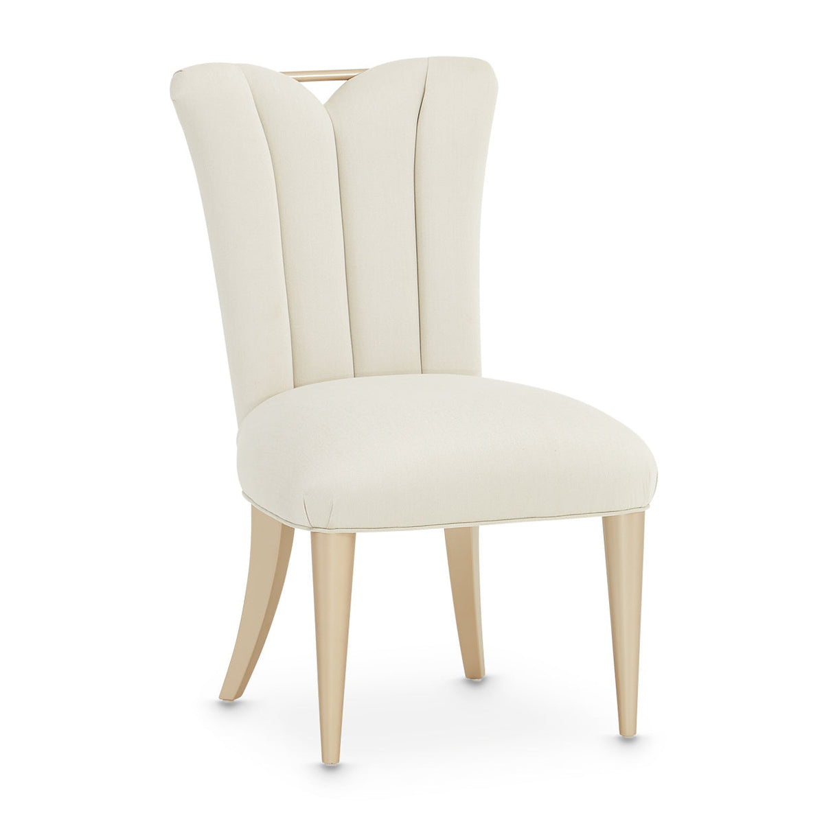 La Rachelle Side Chair Medium Champagne — another angle