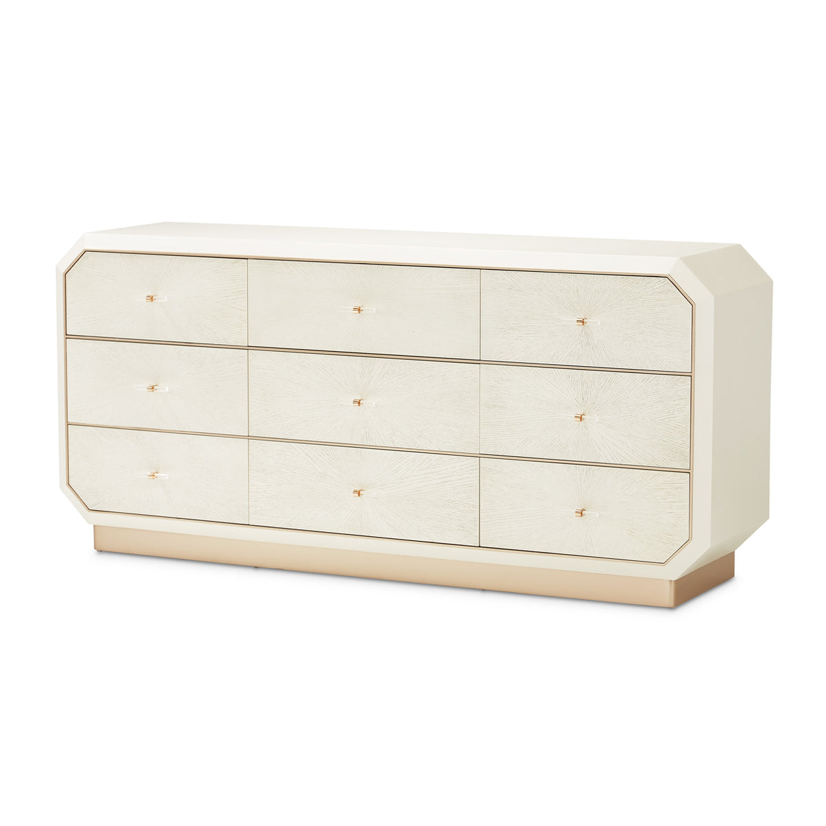 La Rachelle Dresser Medium Champagne — another angle