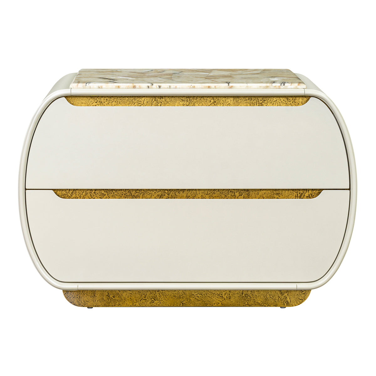 Sirene Nightstand Creamy Pearl — overall view