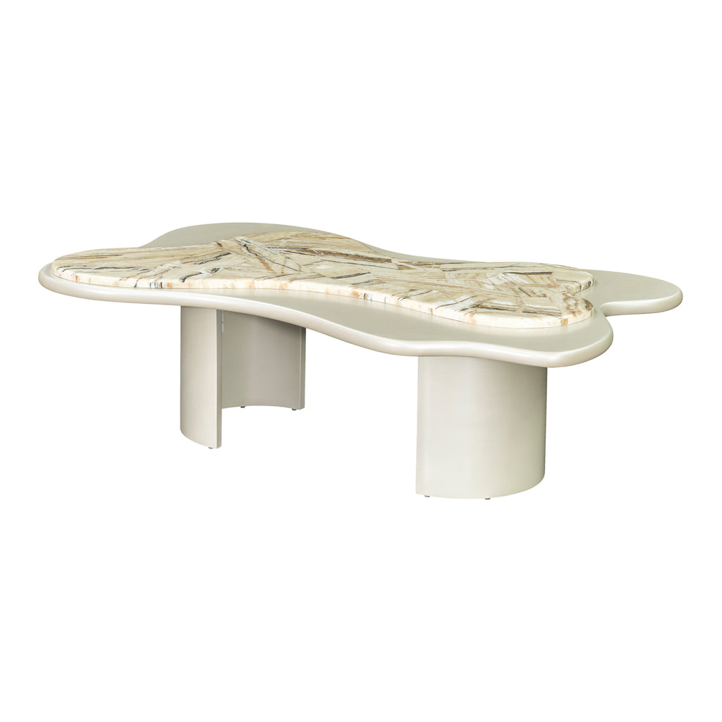 Sirene Cocktail Table Creamy Pearl — design or functional detail
