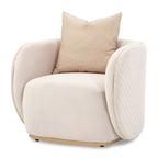 Ariana Chair Beige Gold — another angle