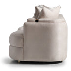 Carmela Mansion Sofa Almond Gold — design or functional detail