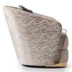 Carmela Chair Almond Gold — design or functional detail