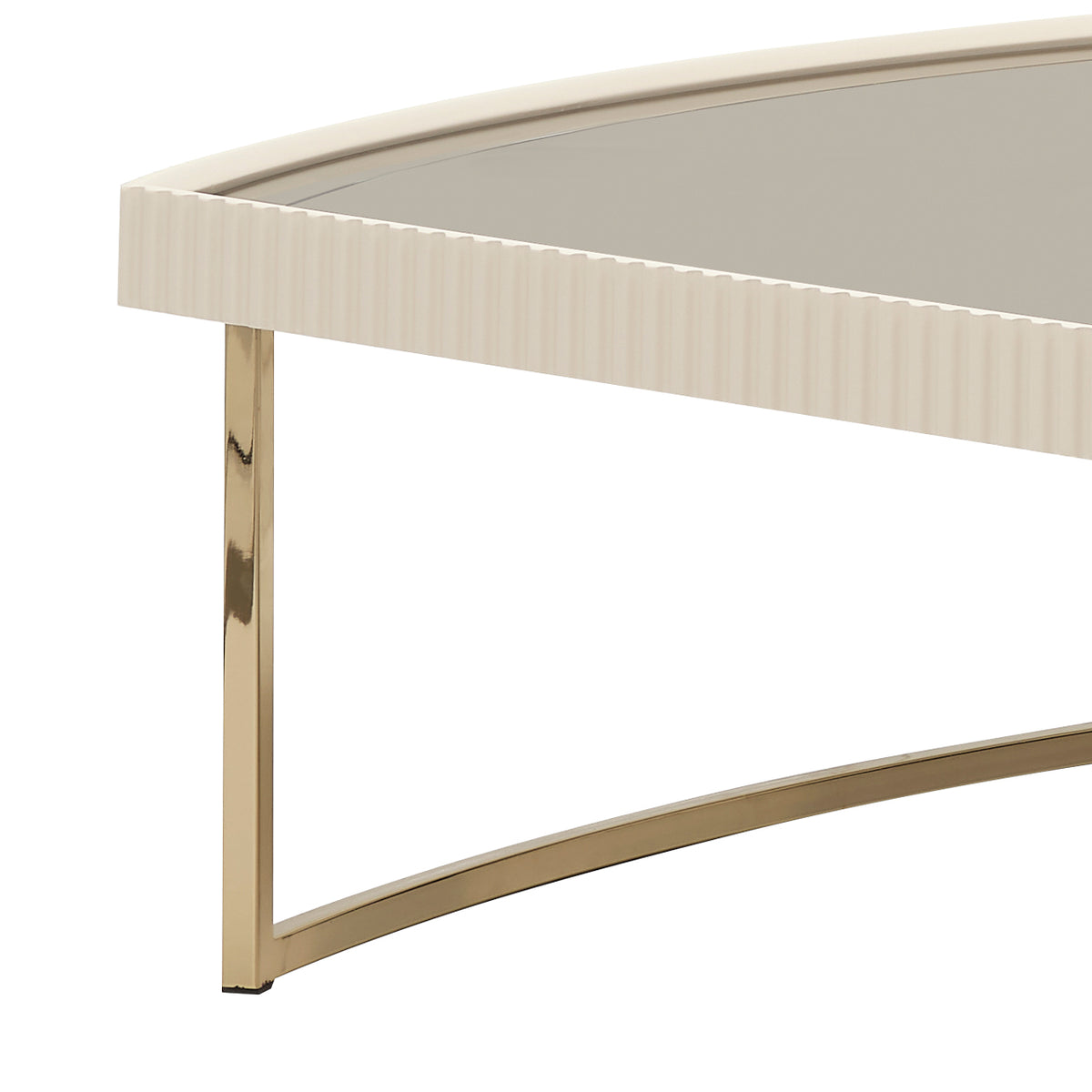 Lisbon Cocktail Table Silken Matte Cream — design or functional detail