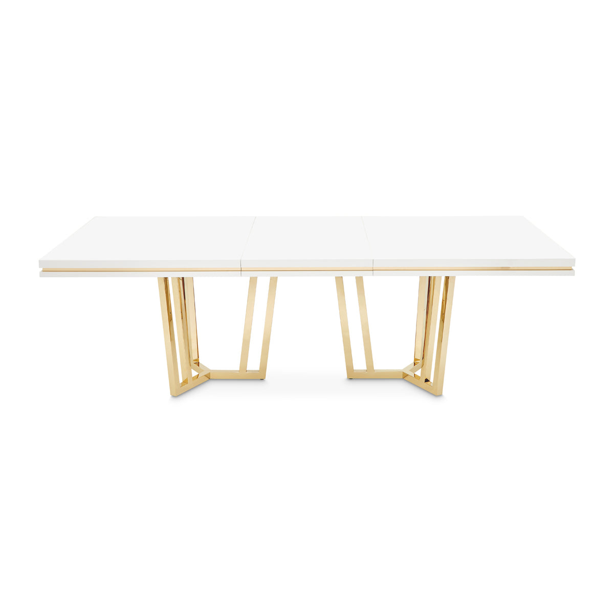 Palm Gate Extendable Dining Table — overall view