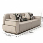 Ardellon Loveseat — L/W/H dimensions