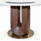 Ash wood base detail