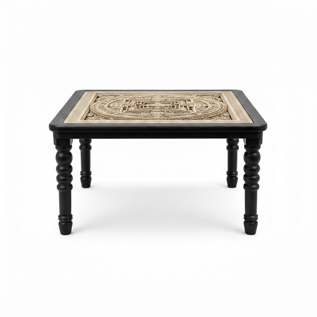 Aurevane Noir Coffee Table - Side